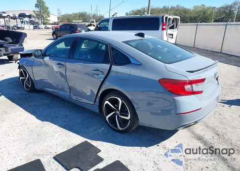 2021 Honda Accord Sport Special Edition из США, поврежденный, VIN 1HGCV1F45MA114205